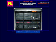 Tablet Screenshot of pk-productions.net